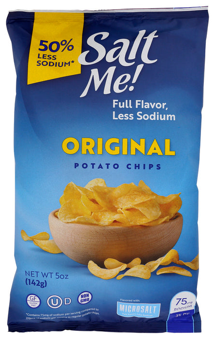 SALTME: Original Potato Chips, 5 oz