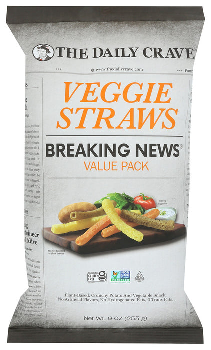 THE DAILY CRAVE: Veggie Straws Value Pack, 9 oz