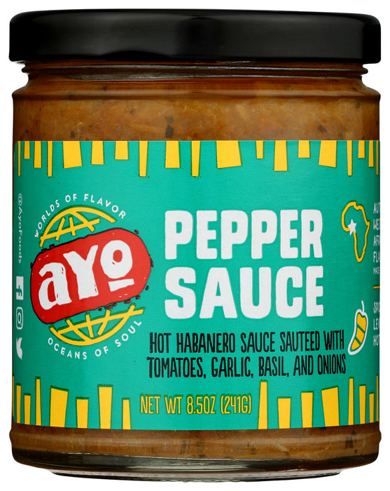 AYO FOODS: Pepper Sauce, 8.5 oz