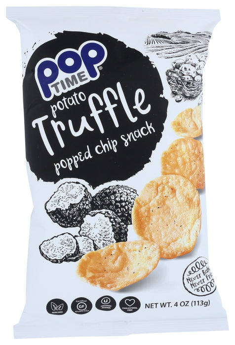 POPTIME POPPED CHIPS: Chips Truffle, 4 oz