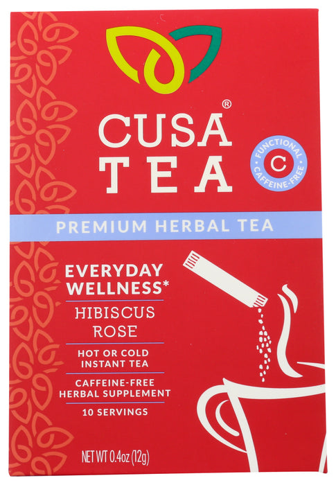 CUSA TEA: Everyday Wellness Herbal Tea, 10 ea