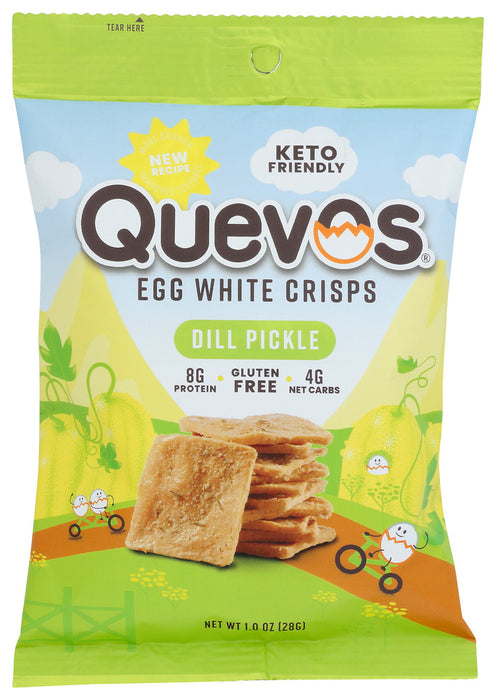 QUEVOS: Dill Pickle Crisps, 1 oz