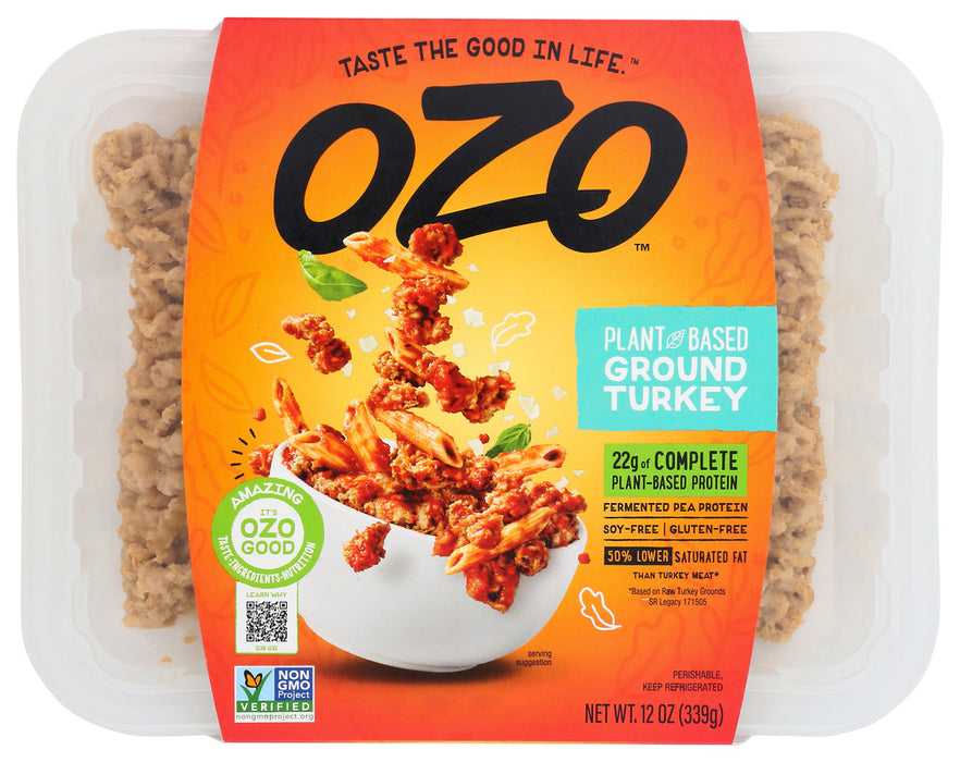OZO: Turkey Grounds Plnt Based, 12 oz