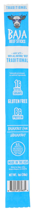 BAJA BEEF STICKS: Traditional Beef Sticks, 1 oz