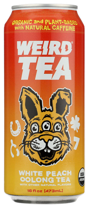 DRINK WEIRD: White Peach Oolong Tea, 16 fo