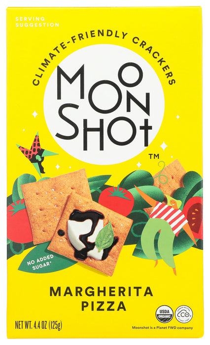 MOONSHOT: Margherita Pizza Crackers, 4.4 OZ