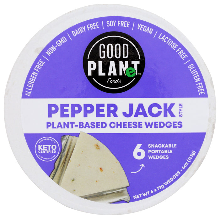 GOOD PLANET FOODS: Pepper Jack Pb Wdg, 4 oz