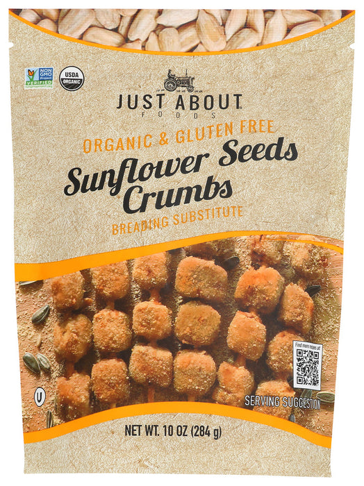 JUST ABOUT FOODS: Sunflower Crumbs, 10 oz