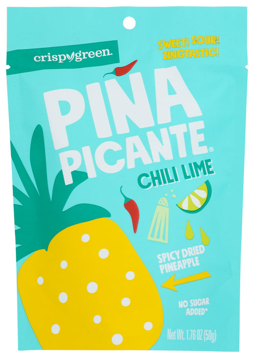 CRISPY GREEN: Lime Chili Pina Picante, 1.76 oz