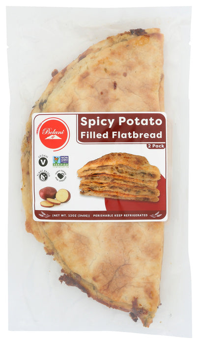 BOLANI: Flatbread Potato Spicy, 12 oz