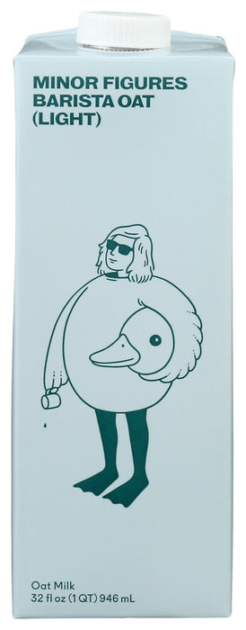 MINOR FIGURES: Barista Oat Light Milk, 33.8 fo