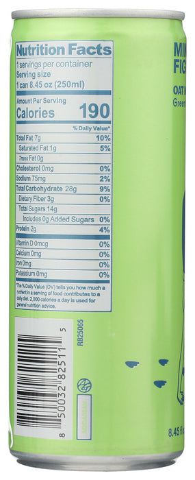 MINOR FIGURES: Coffee Cold Brew Matcha Latte RTD, 8.45 fo