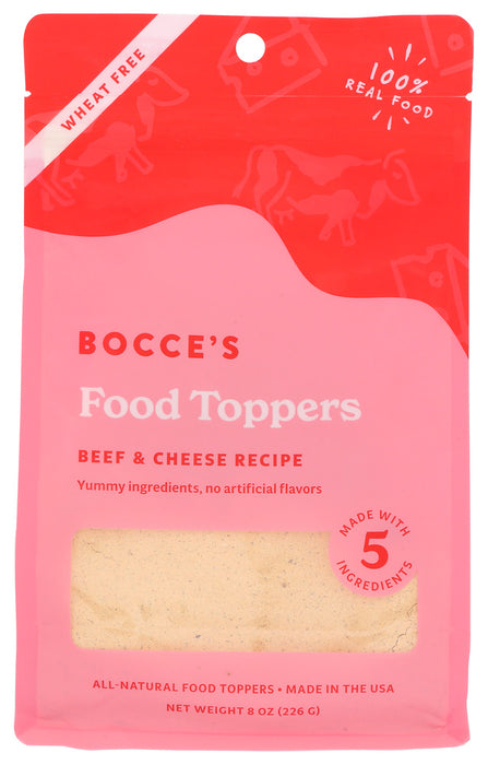 BOCCE'S BAKERY: Topper Beef And Cheese, 8 oz
