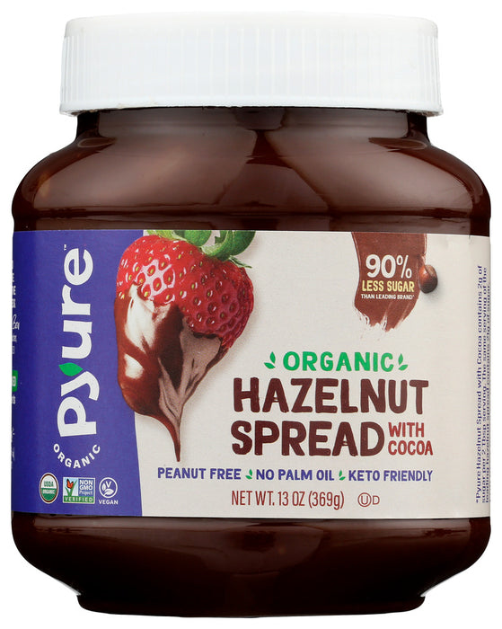 PYURE: Spread Hzlenut Cocoa Org, 13 oz