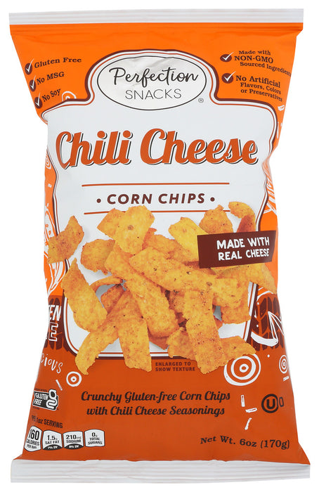 PERFECTION SNACKS: Chili Cheese Corn Chips, 6 oz