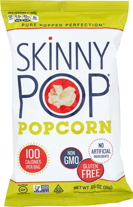 SKINNY POP: Original Popped Popcorn, .65 oz