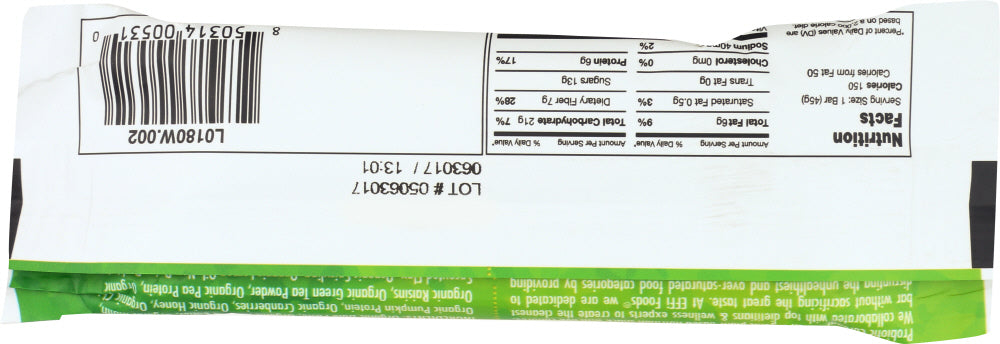 EFFI: Probio Bar Grntea Hon Org, 45 gm