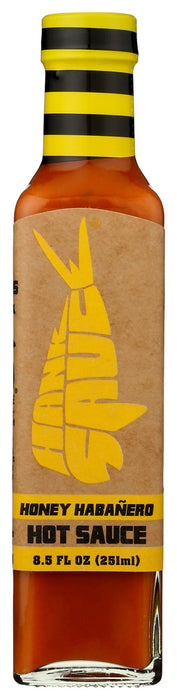 HANK SAUCE: Honey Habanero Hot Sauce, 8.5 oz