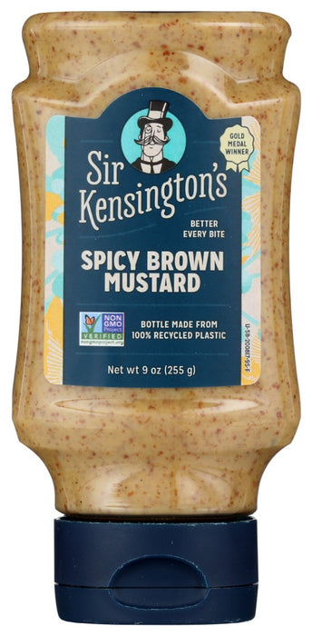 SIR KENSINGTONS: Spicy Brown Mustard, 9 oz