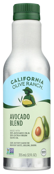CALIFORNIA OLIVE RANCH: Oil Avocado Evoo Blend, 12 FO