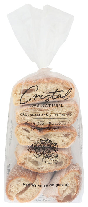 CRISTAL: Cristal Artisan Sliced Bread, 10.58 oz