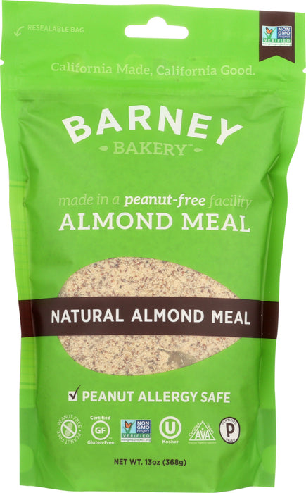 BARNEY BUTTER: Meal Almond Natural, 13 oz