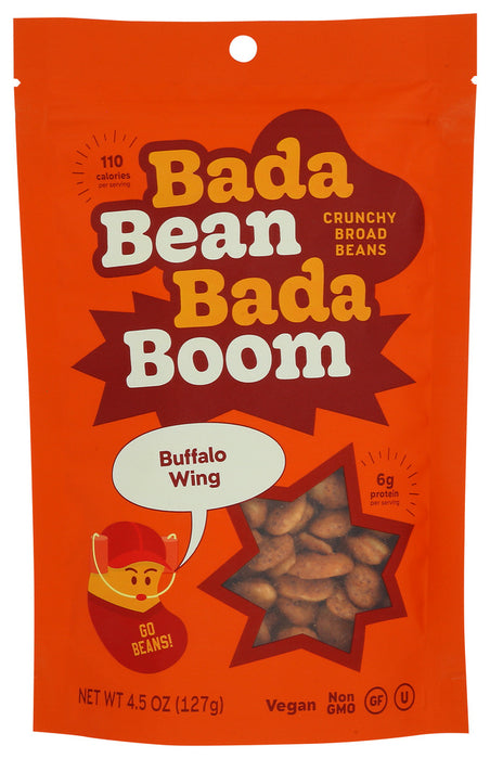 BADA BEAN BADA BOOM: Snack Bean Buffalo Wing, 4.5 oz