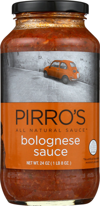 PIRROS SAUCE: Bolognese Sauce, 24 oz