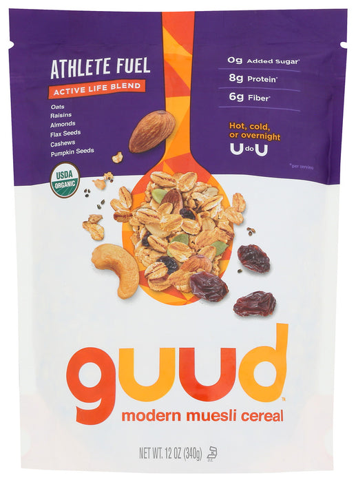 EVOKE HEALTHY FOODS: Athlete Fuel Organic Muesli, 12 oz
