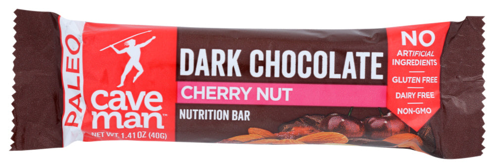 CAVEMAN: Dark Chocolate Cherry Nut Bar, 1.4 oz