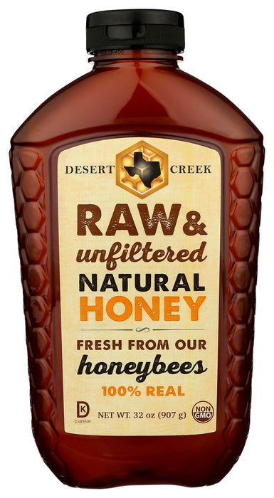 DESERT CREEK HONEY LLC: Raw Natural Honey, 2 lb
