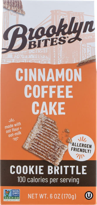 BROOKLYN BITES: Brittle Cookie Cinn Coffe, 6 oz