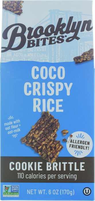 BROOKLYN BITES: Brittle Cookie Coco Crspy, 6 oz