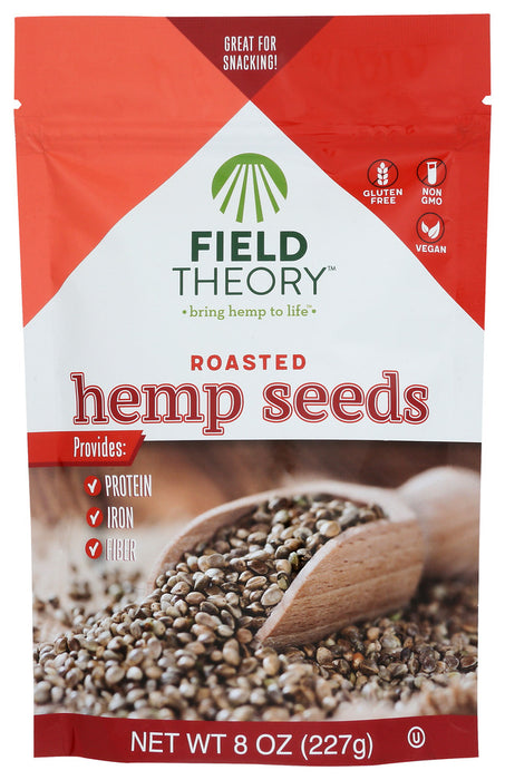 FIELD THEORY: Seeds Roasted Hemp, 8 OZ
