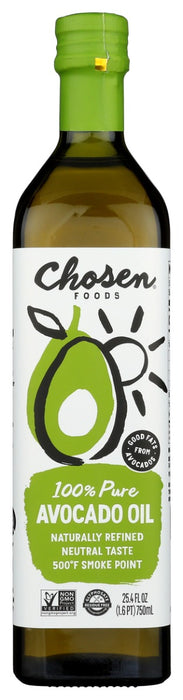 CHOSEN FOODS: Pure Avocado Oil, 750 ml