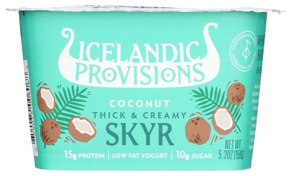 ICELANDIC PROVISIONS: Yogurt Coconut Skyr, 5.3 oz