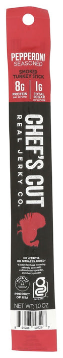 CHEFS CUT: Turkey Stick Pepperoni Snack, 1 oz