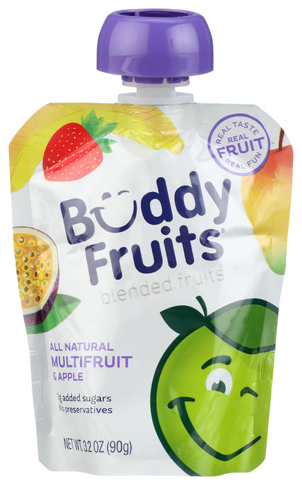 BUDDY FRUITS: Multifruit And Apple Blended Fruits, 3.2 oz
