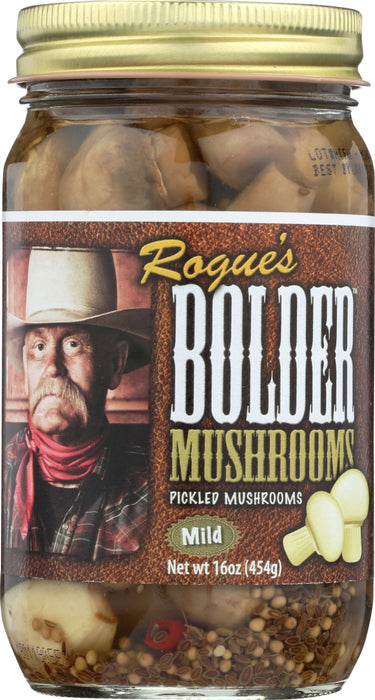 BOLDER BEANS: Bolder Mushrooms, 16 oz