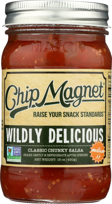 CHIP MAGNET: Salsa Wildly Delicious, 16 oz