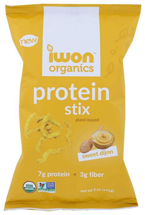 IWON ORGANICS: Sweet Dijon Flavor Snack Stix, 5 oz