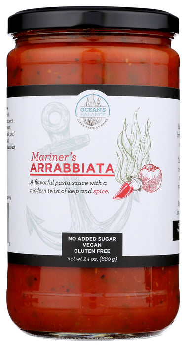 OCEANS BALANCE: Arrabbiata Pasta Sauce, 24 oz