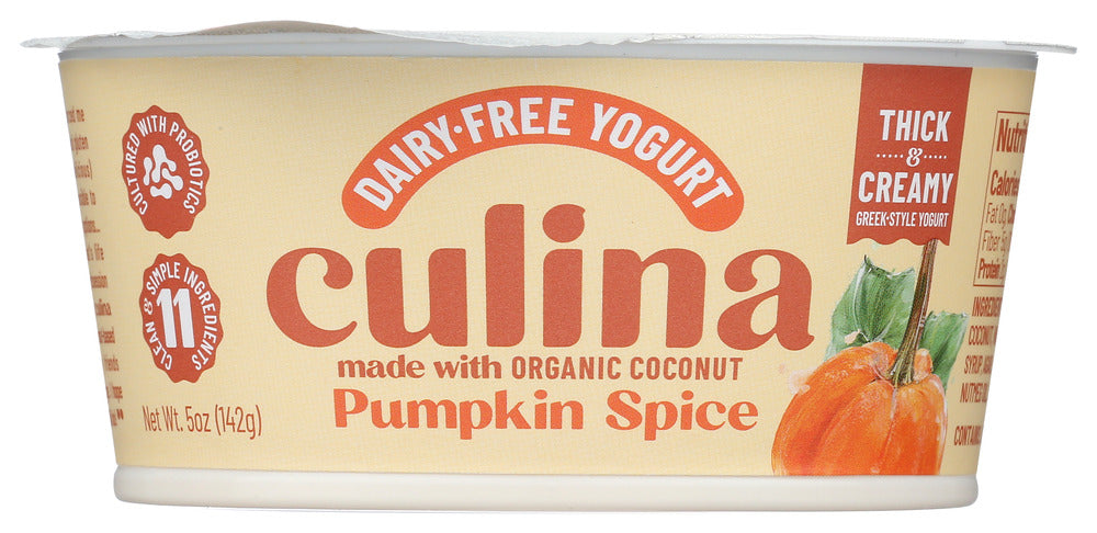 CULINA: Coconut Pumpkin Spice Yogurt, 5 oz