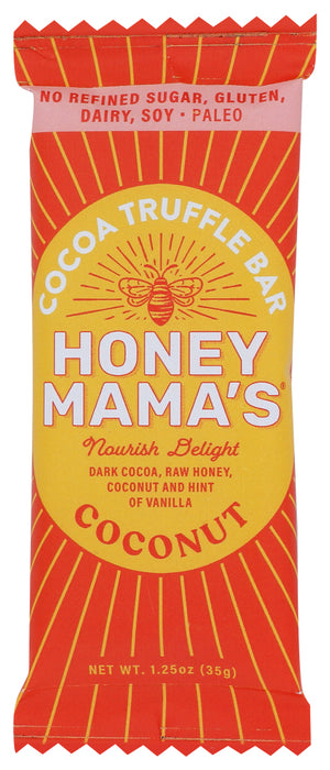 HONEY MAMAS: Cocoa Truffle Coconut Bar, 1.25 oz