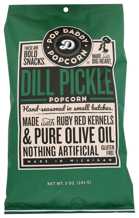 POP DADDY POPCORN: Dill Pickle Popcorn, 5 oz