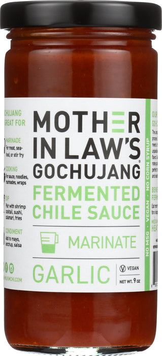 MOTHER IN LAW: Garlic Gochujang Fermented Chile Sauce, 9 oz