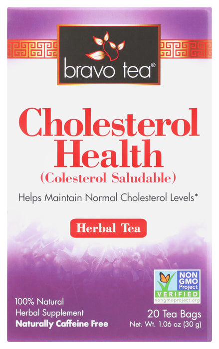 BRAVO TEAS: Tea Chlesterol Health, 20 BG