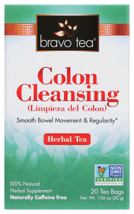 BRAVO TEAS: Tea Colon Cleansing, 20 BG