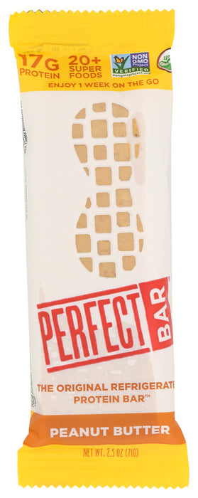 PERFECT BAR: Peanut Butter, 2.5 oz