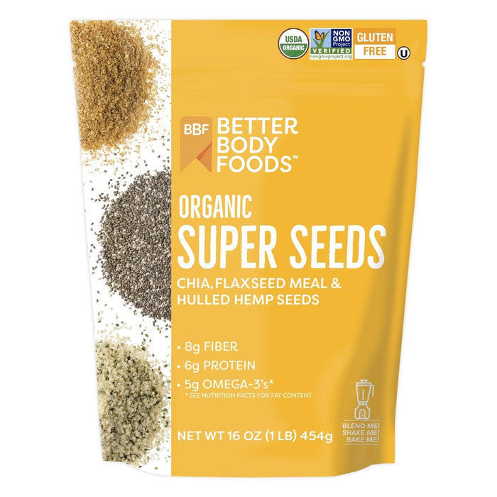 BETTERBODY: Seed Blend Super Org, 16 oz